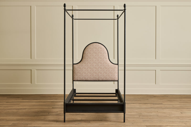 Iron Canopy Bed, Twin