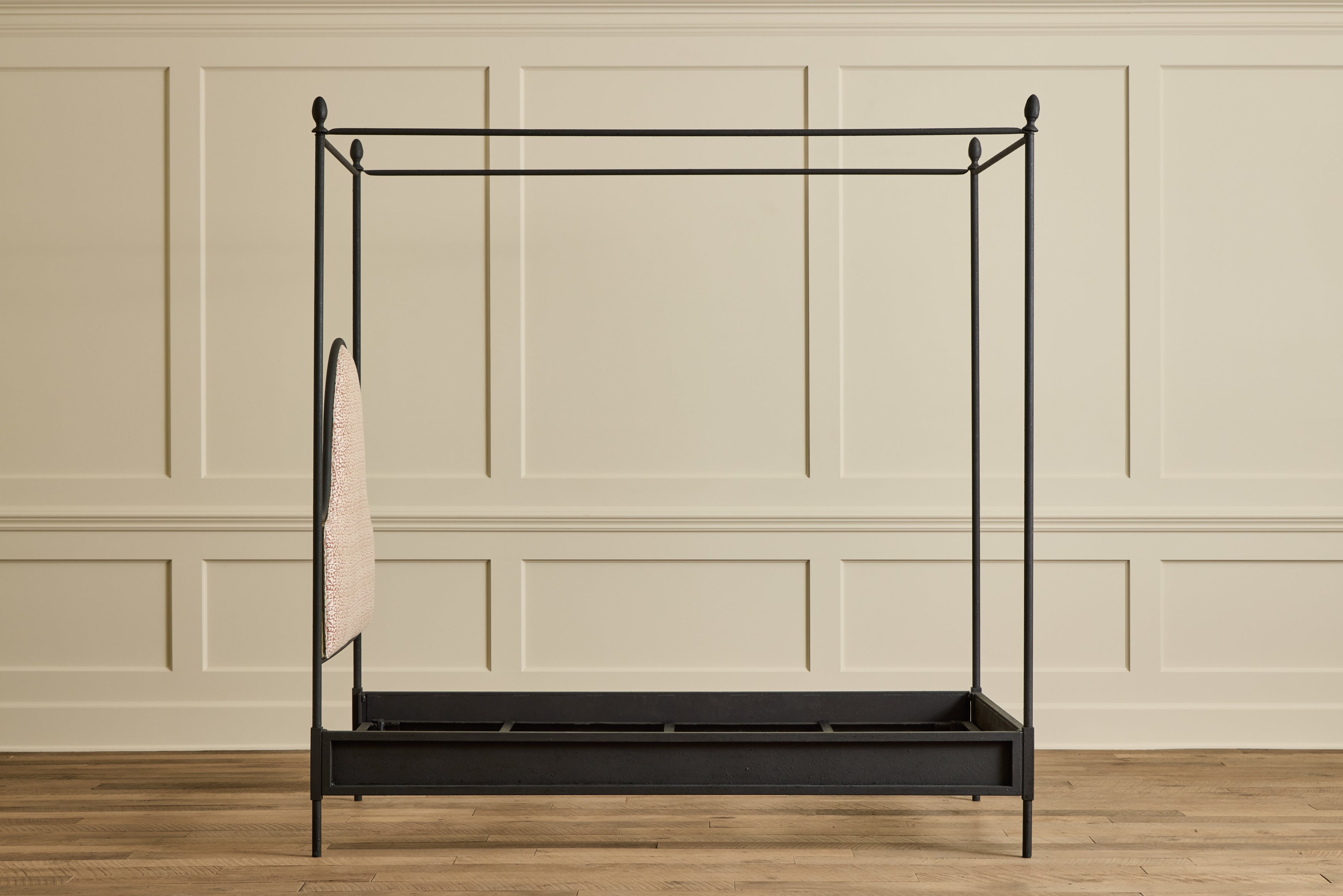Iron Canopy Bed, Twin