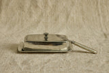 Italian Pewter Butter Dish