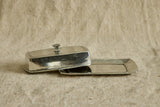 Italian Pewter Butter Dish
