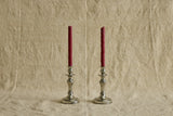 Italian Pewter Candlestick Holder