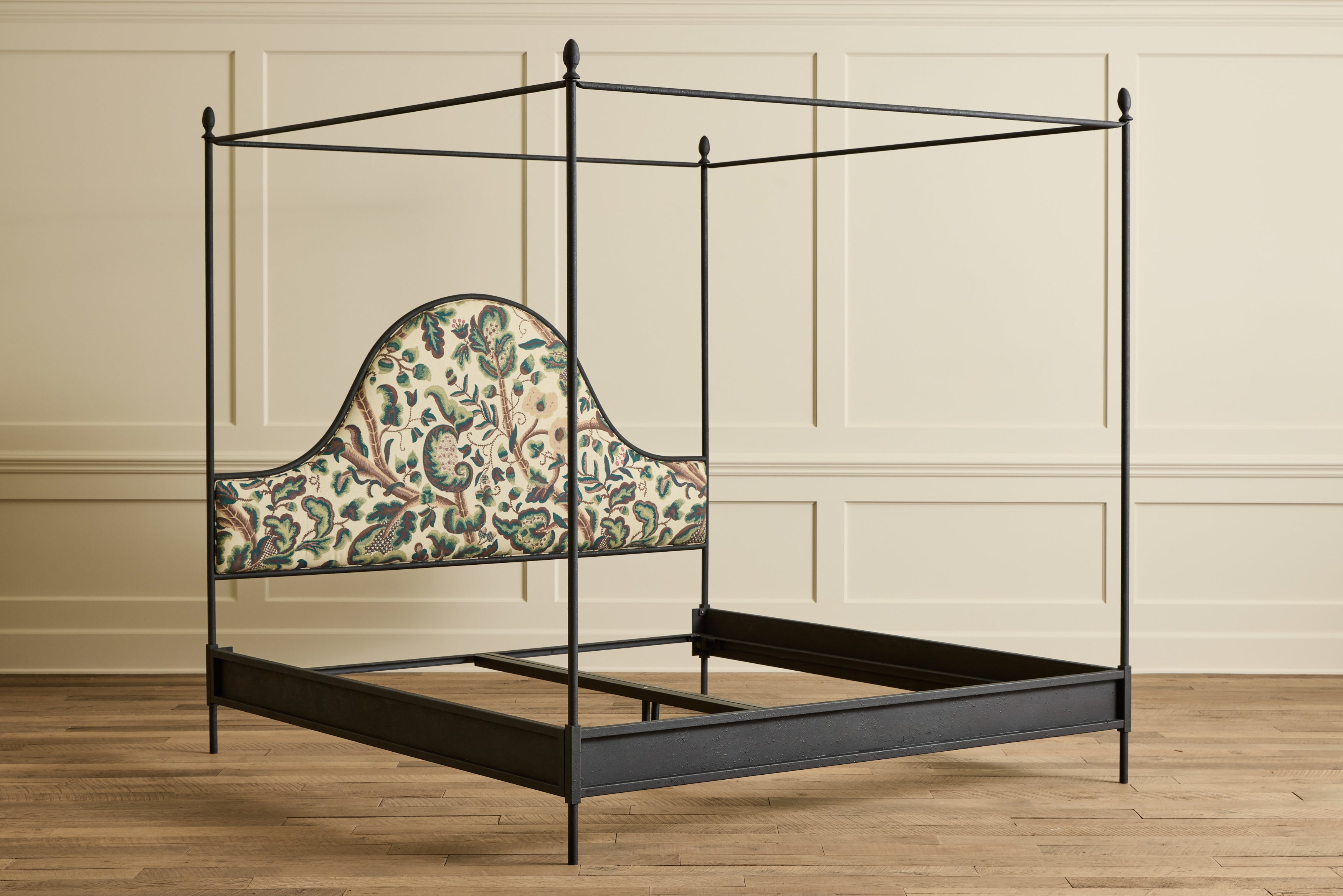 Iron Canopy Bed, King
