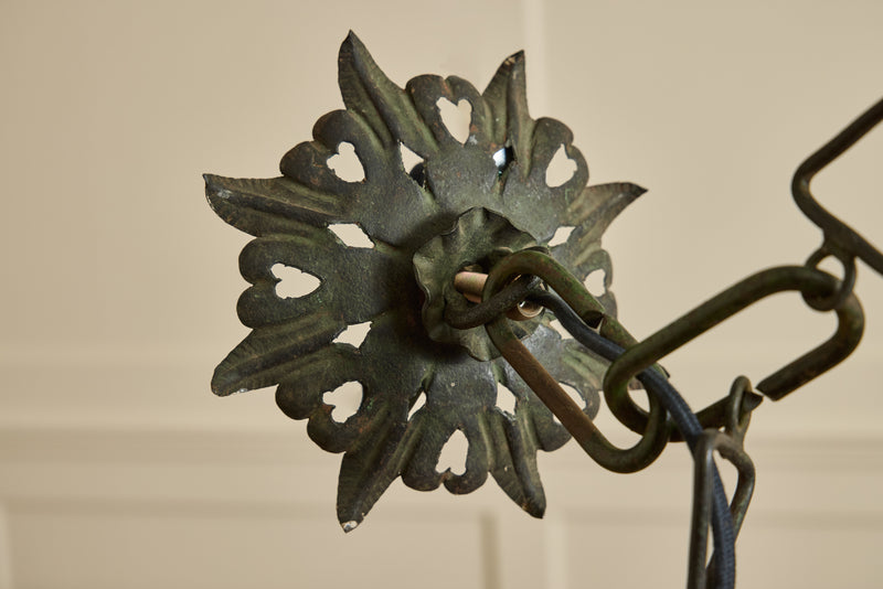 Italian Iron Chandelier