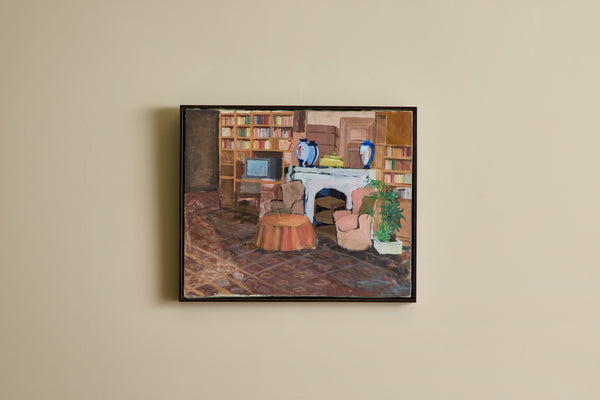 Library Scene Painting