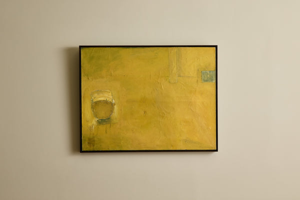 Yellow Abstract Painting