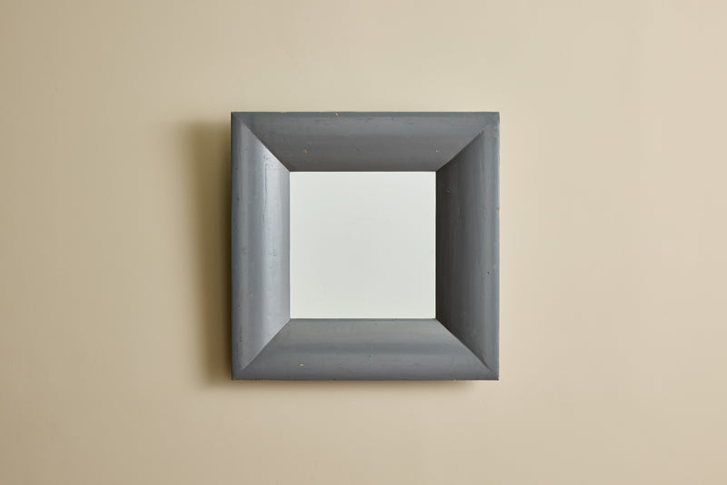 Square Wood Mirror