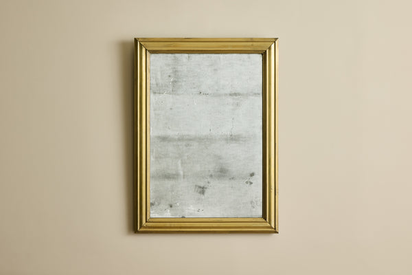 Brass Bistro Mirror 41"