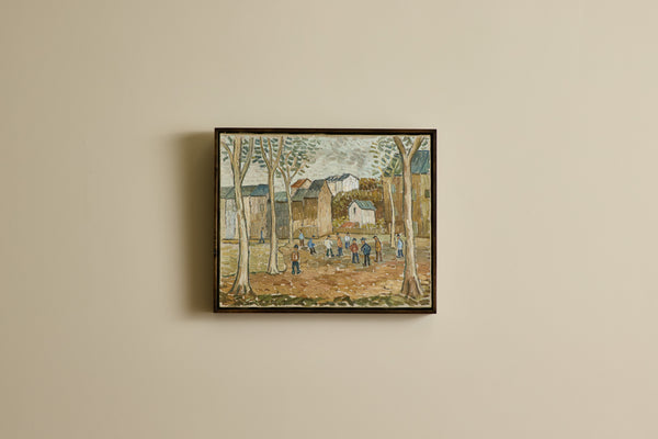 Village Gathering Painting