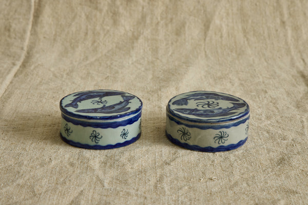 Ceramic Box, Fish