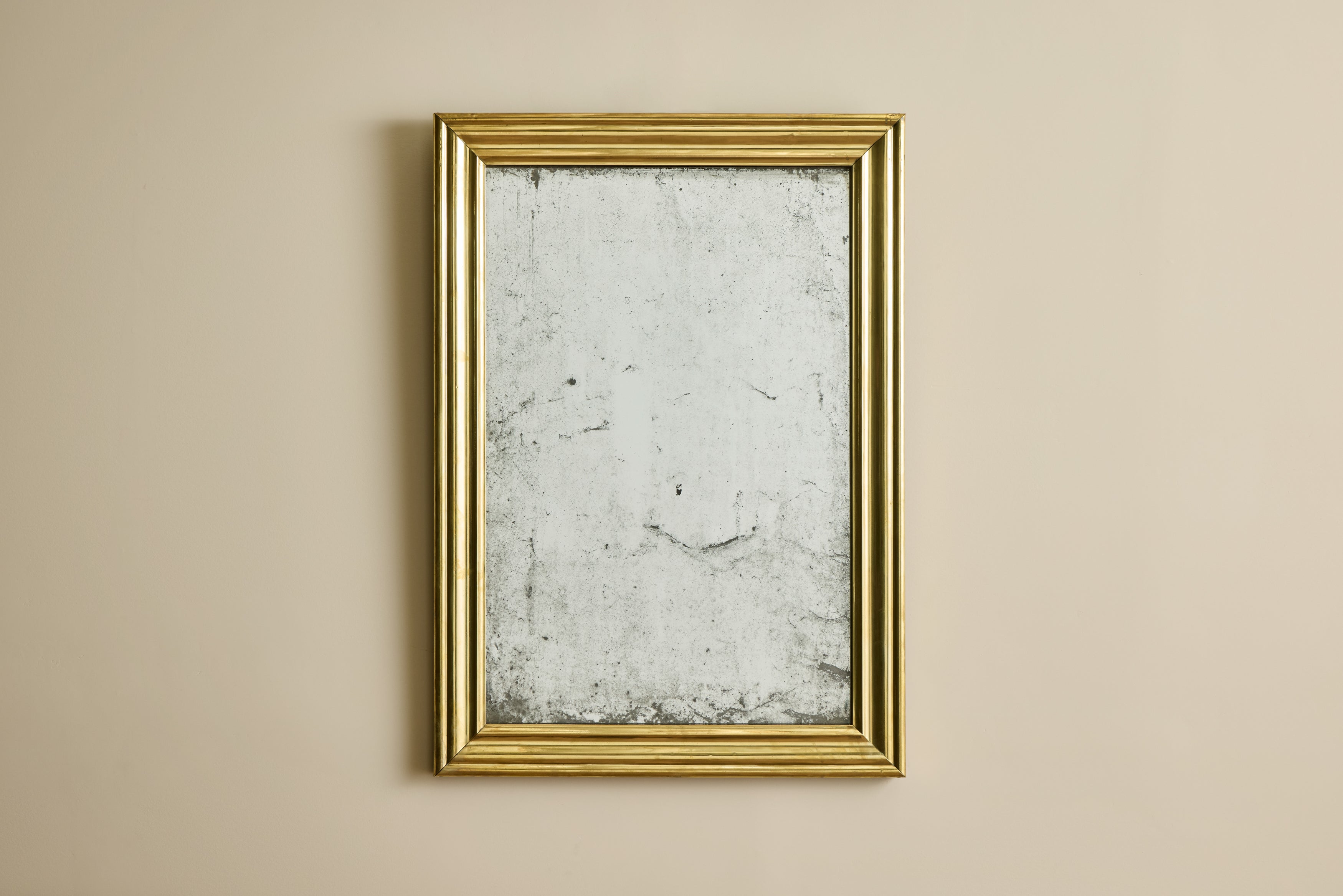 Brass Bistro Mirror 45"