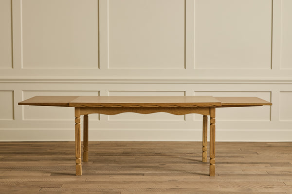 Danish Oak Dining Table