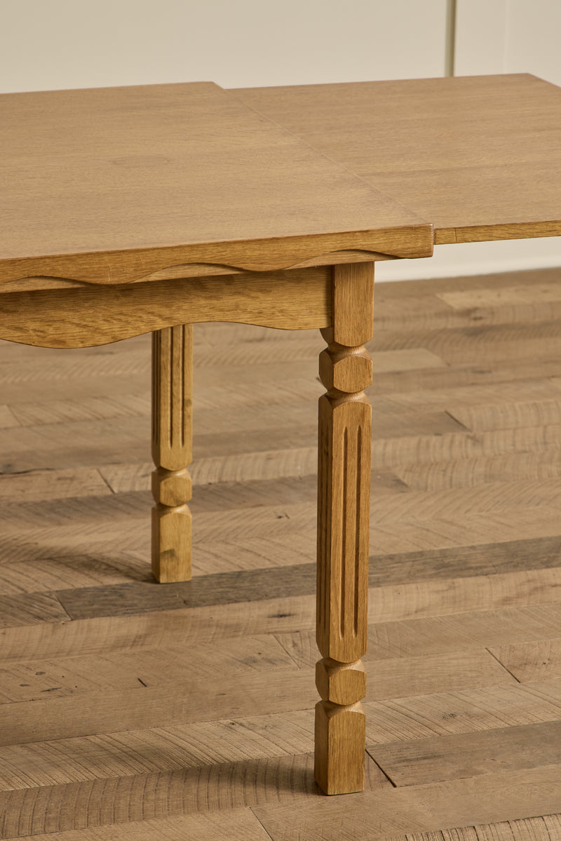 Danish Oak Dining Table