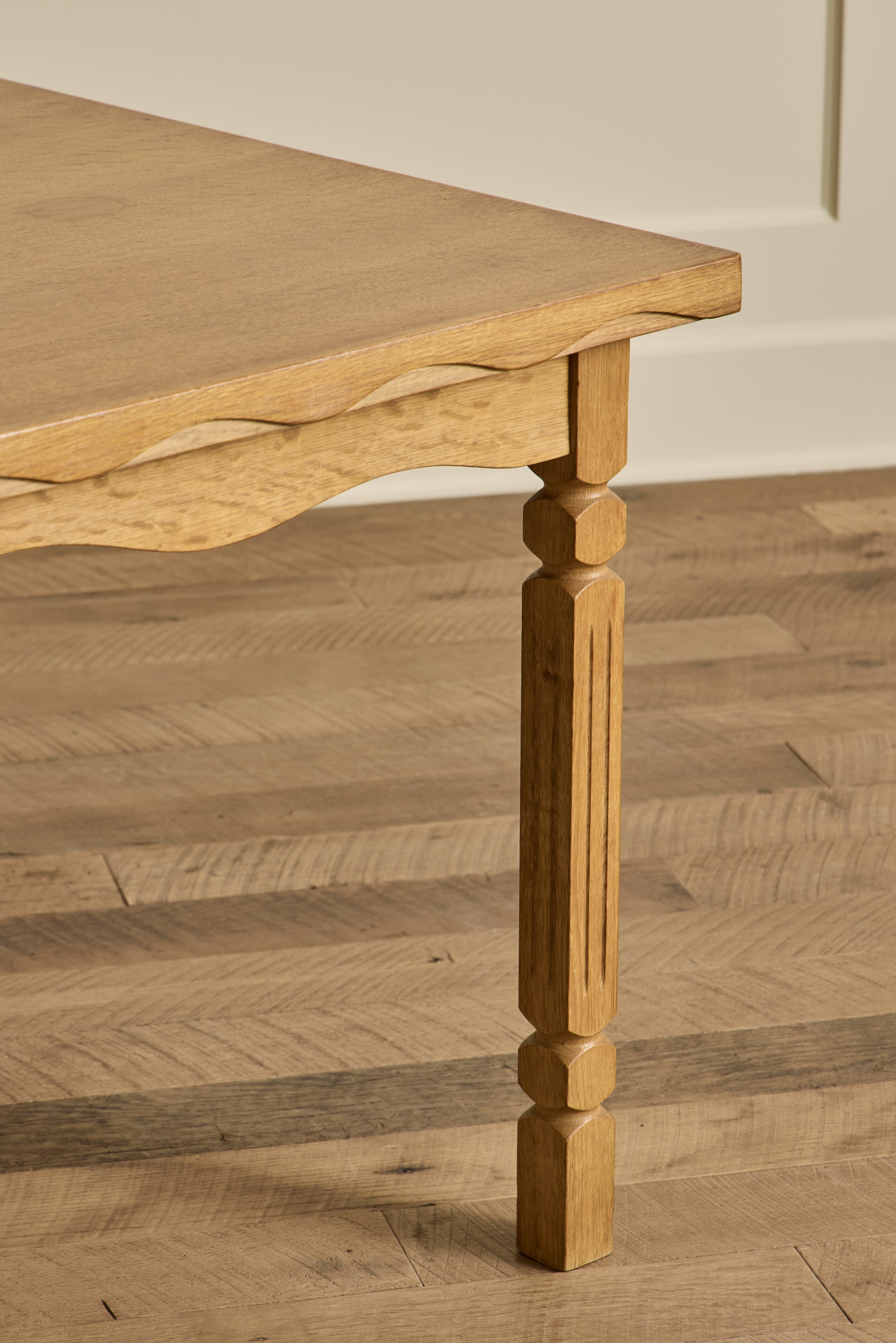 Danish Oak Dining Table