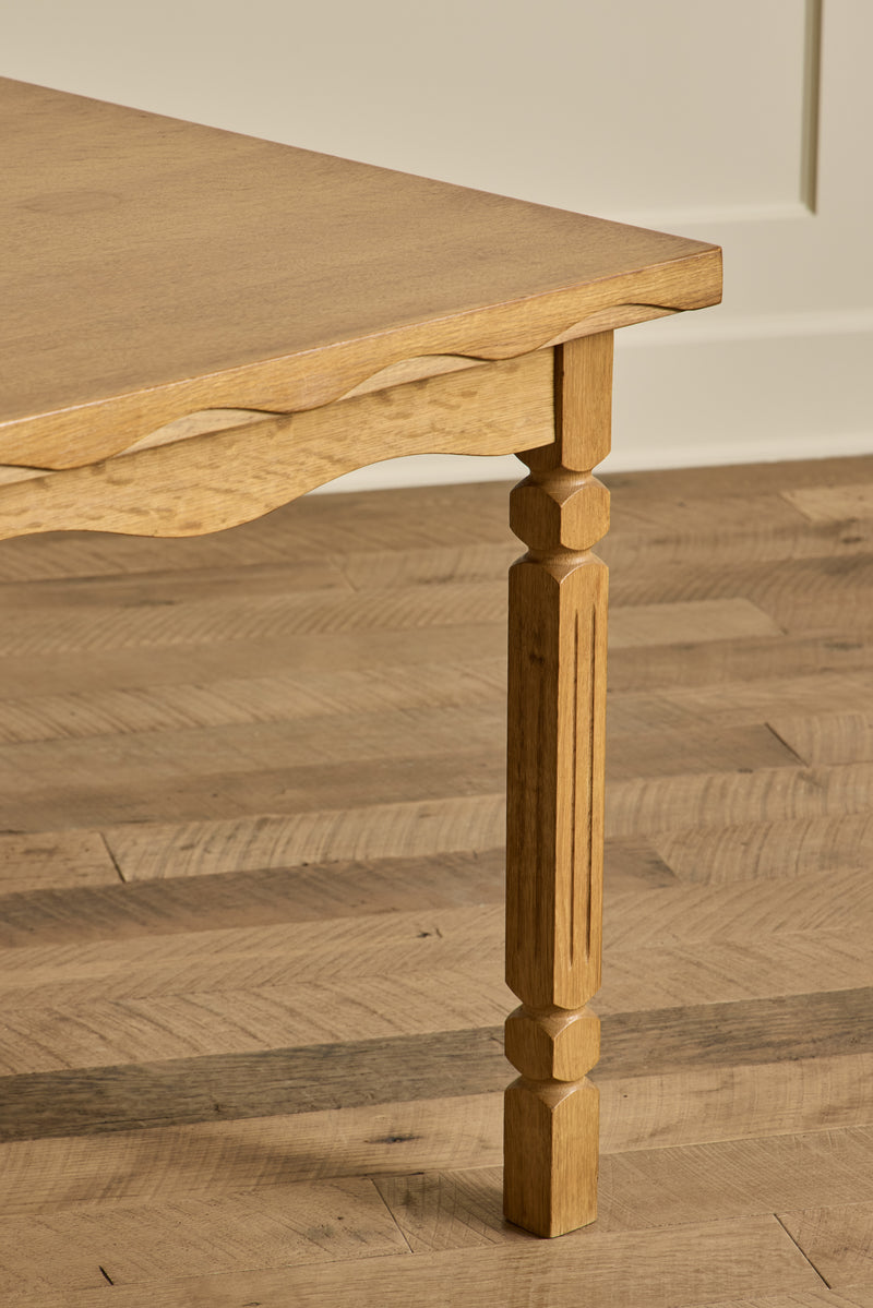 Danish Oak Dining Table