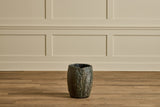 Large Bronze Crucible Vase