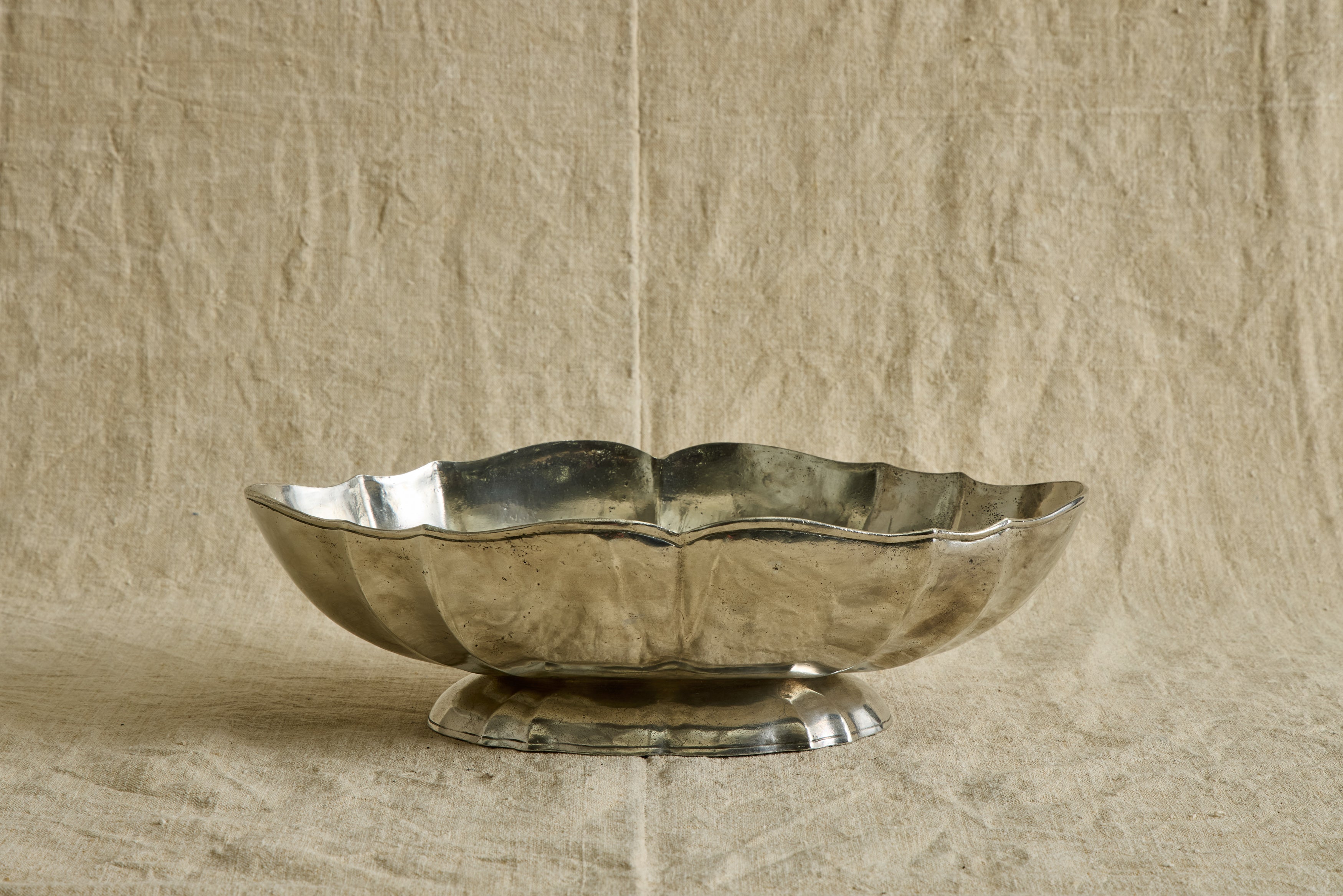 Italian Pewter Centerpiece