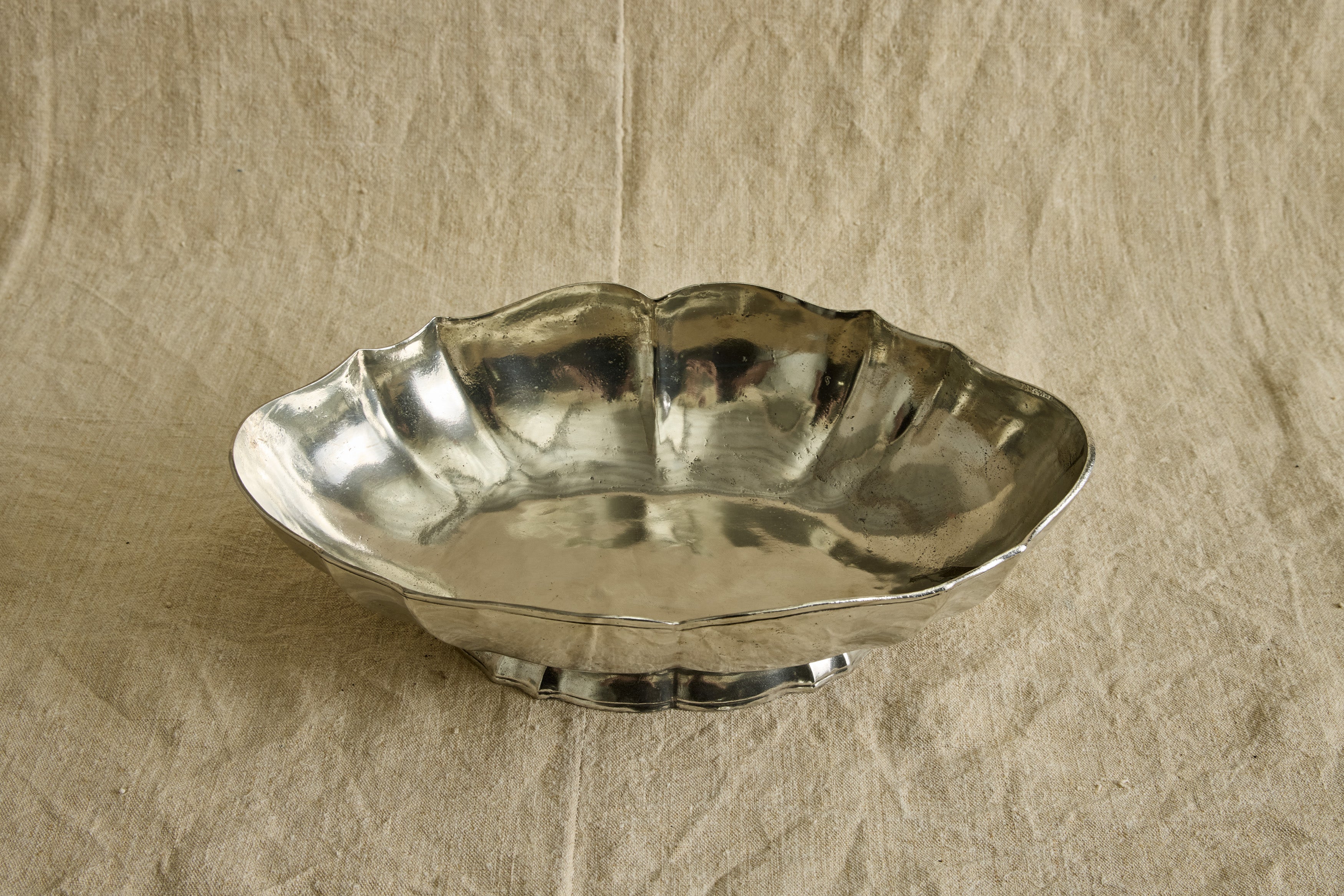 Italian Pewter Centerpiece