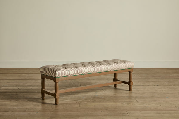 Nickey Kehoe 48" Tufted Bench - In Stock (LA)