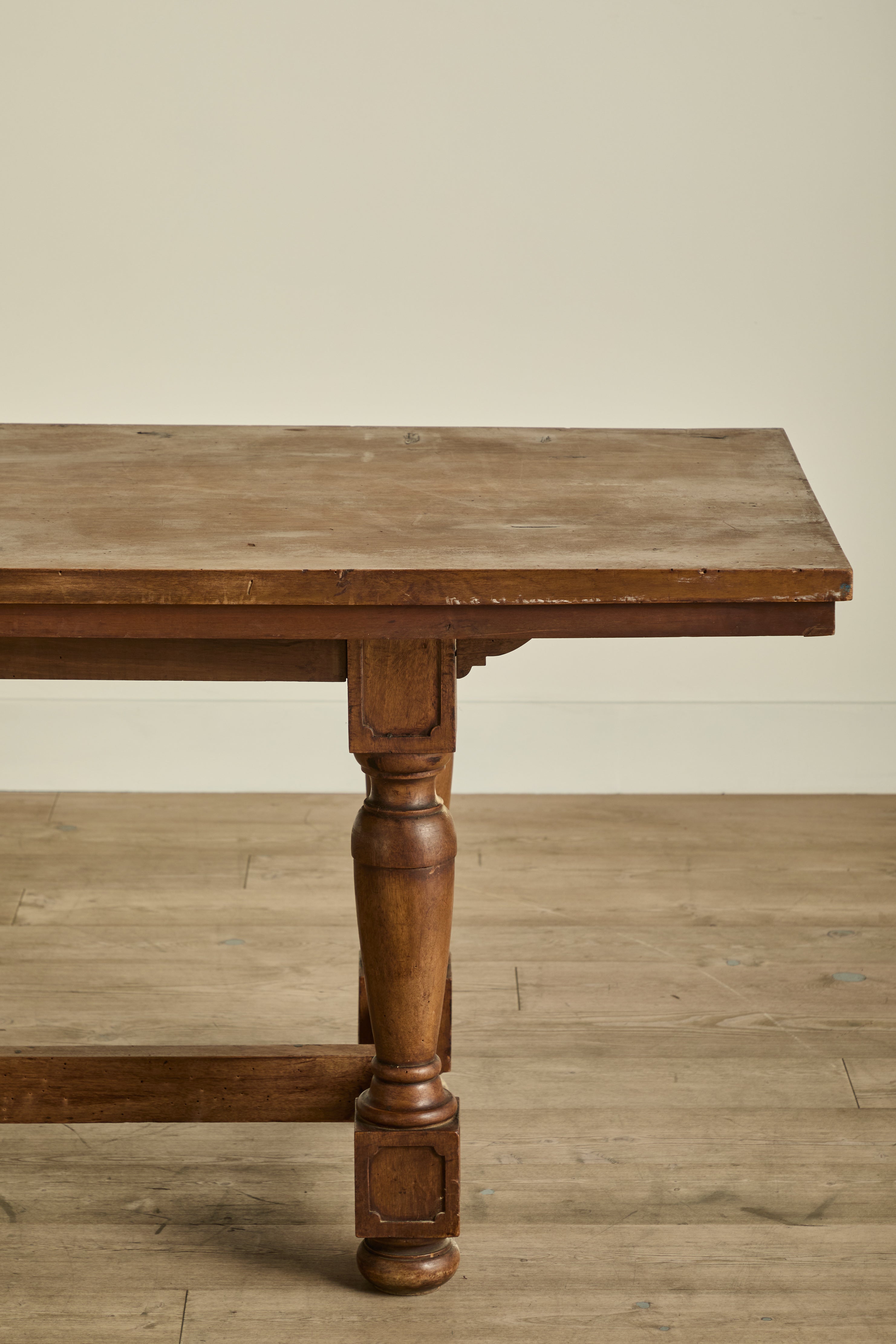 Italian Walnut Library Table