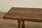 Italian Walnut Library Table