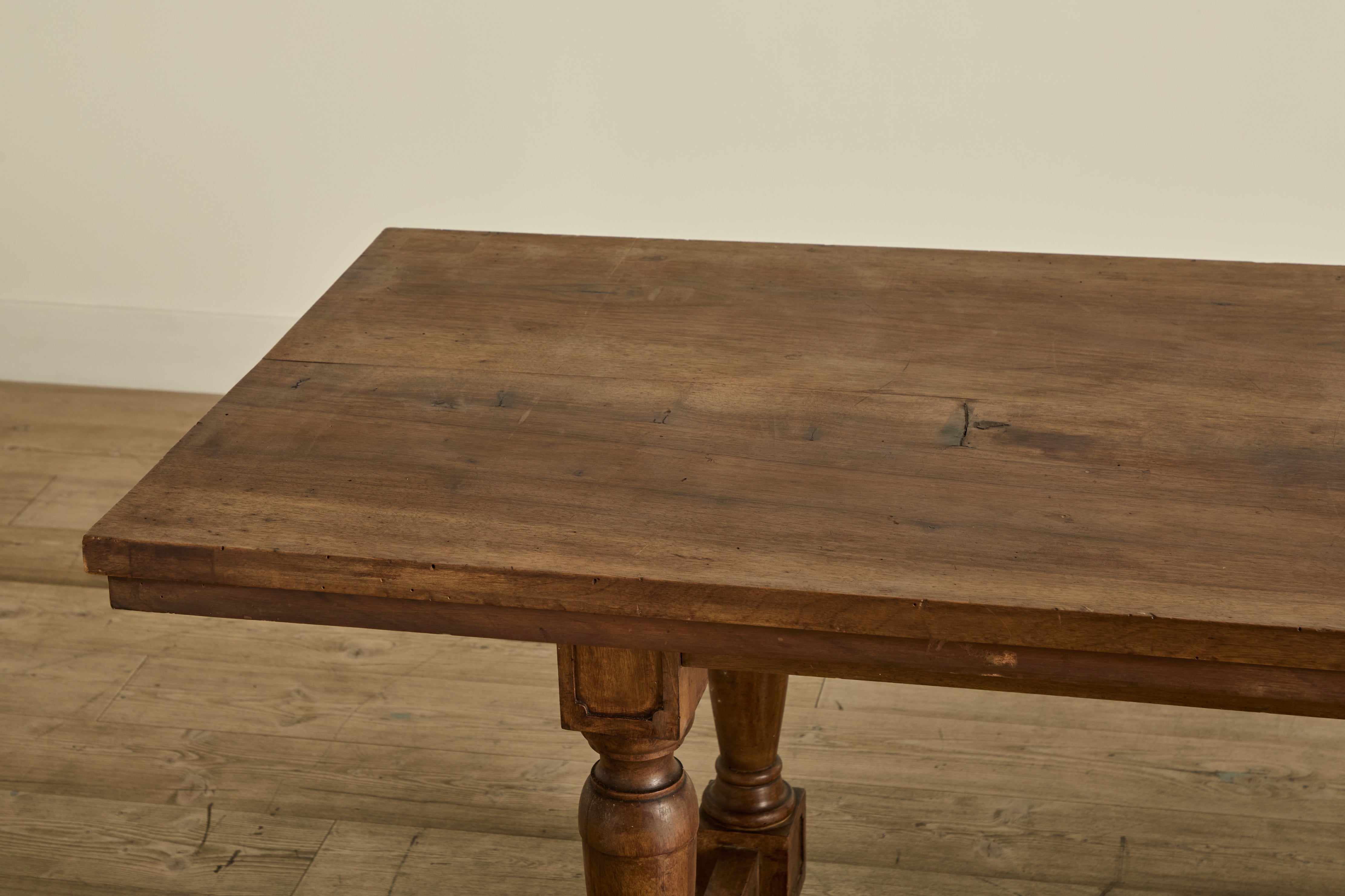 Italian Walnut Library Table