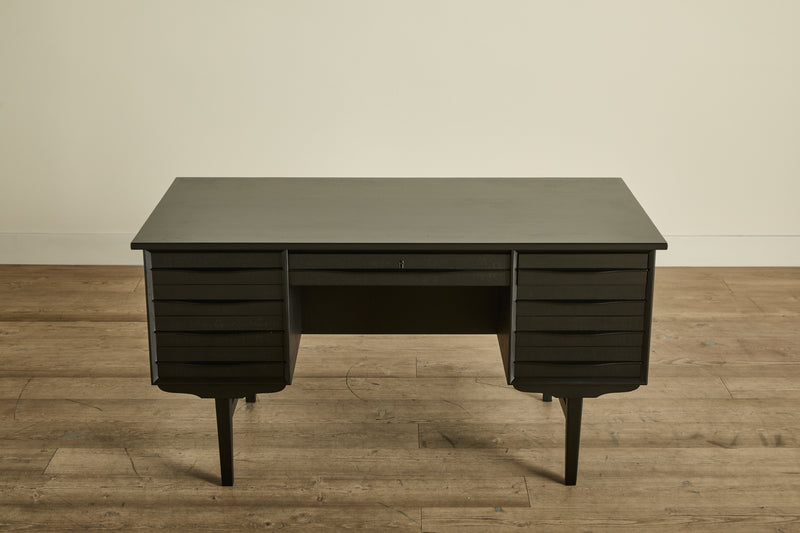 Painted Mid-Century Desk