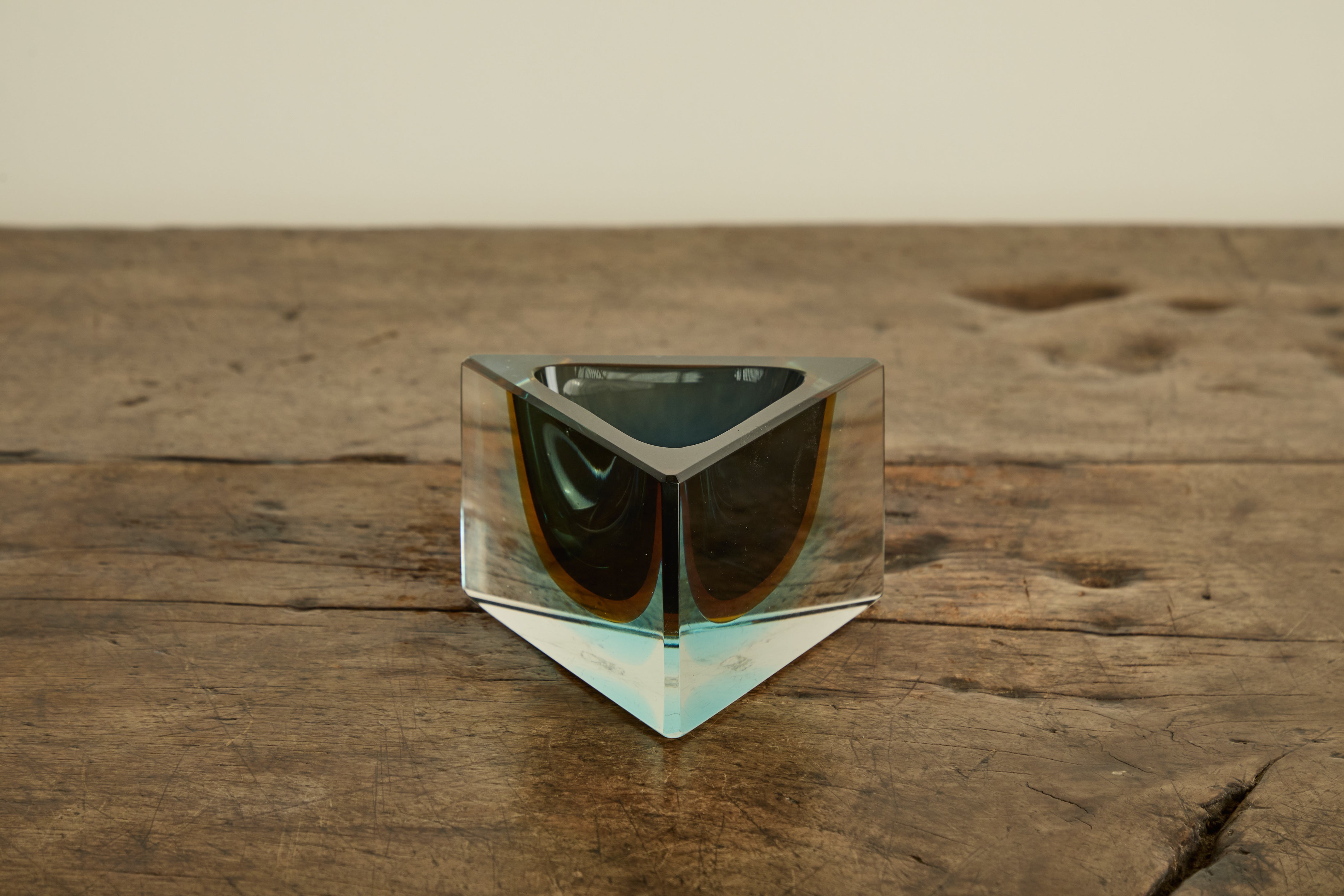 Triangle Murano Glass Ashtray (LA)