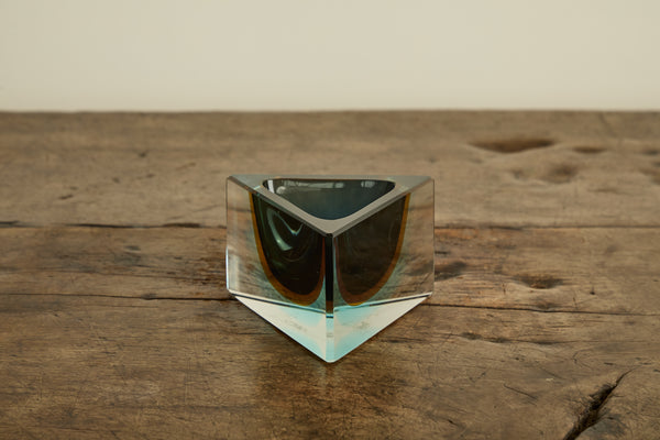 Triangle Murano Glass Ashtray (LA)