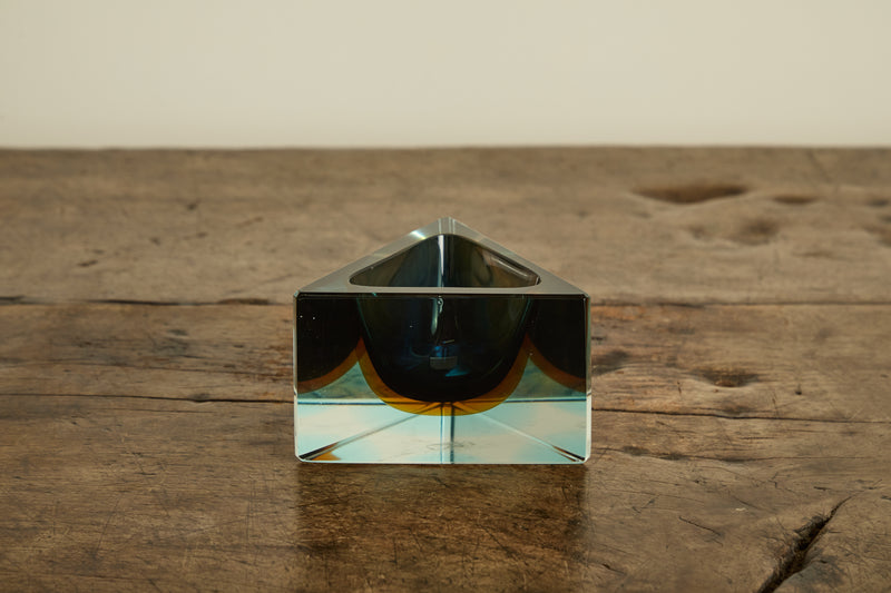 Triangle Murano Glass Ashtray (LA)