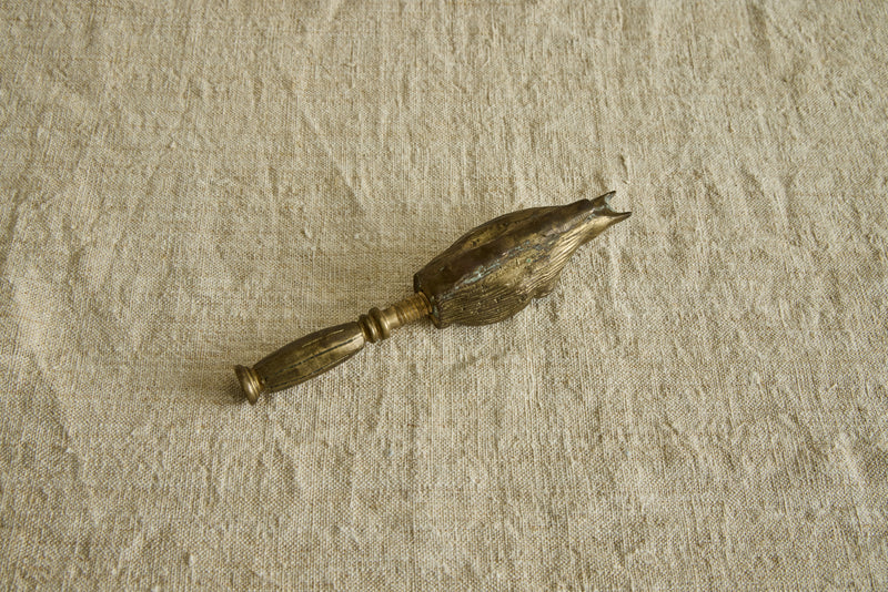 Brass Squirrel Nutcracker