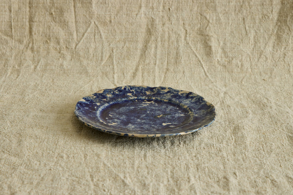 19th Century Spongeware Plate