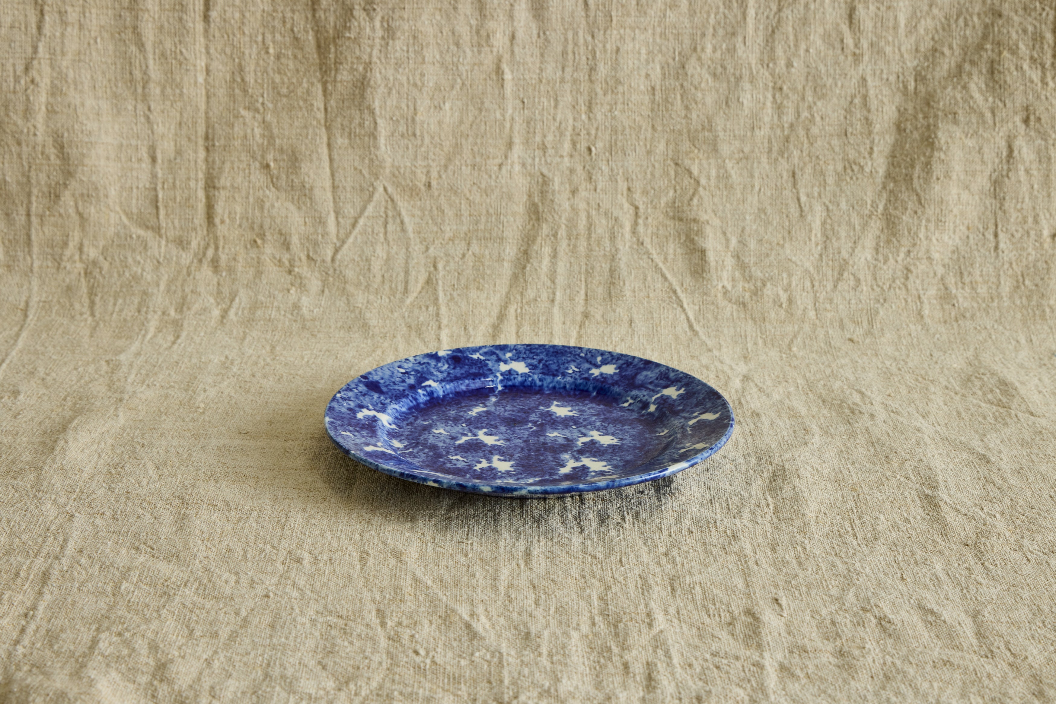 19th Century Spongeware Plate