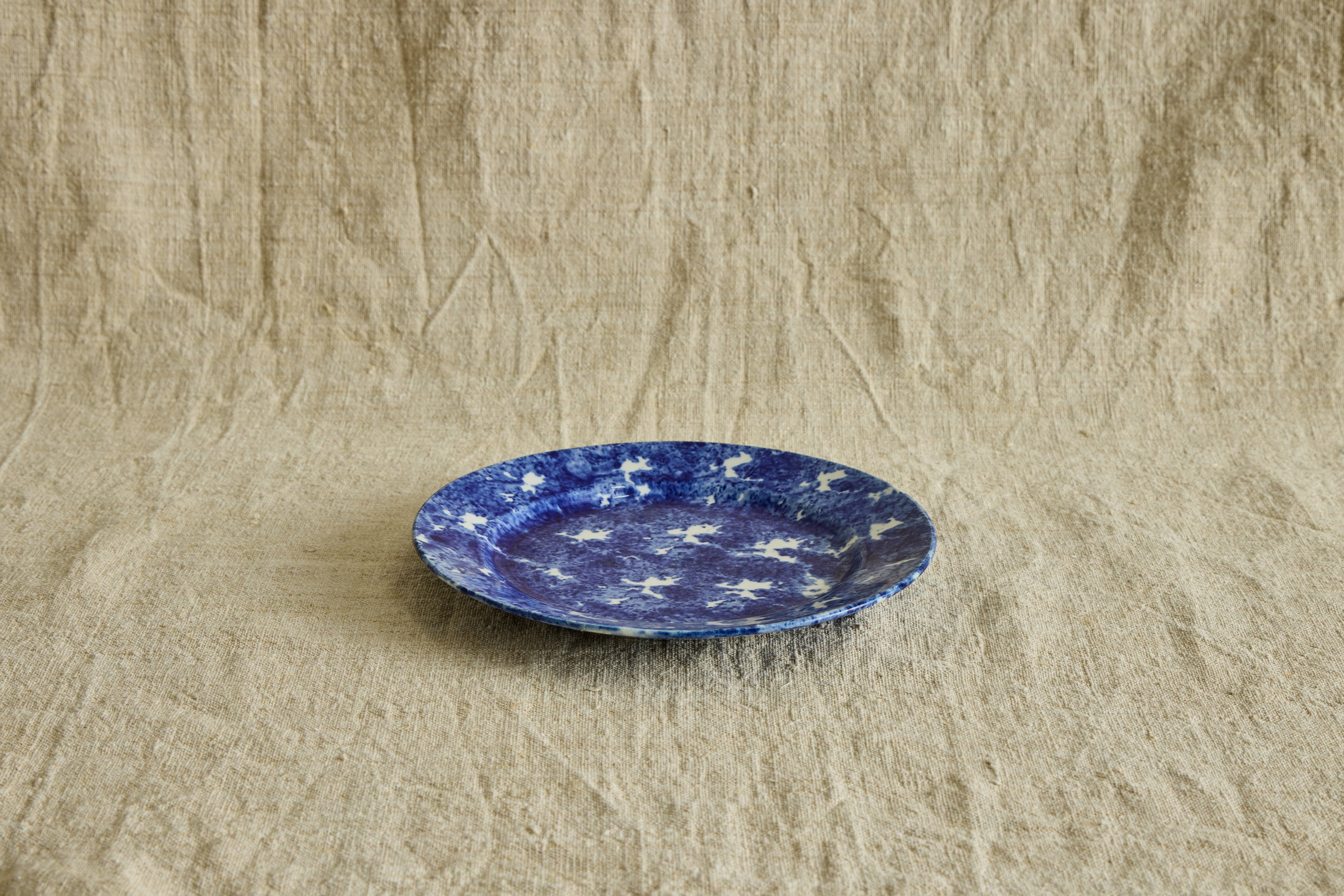 19th Century Spongeware Plate