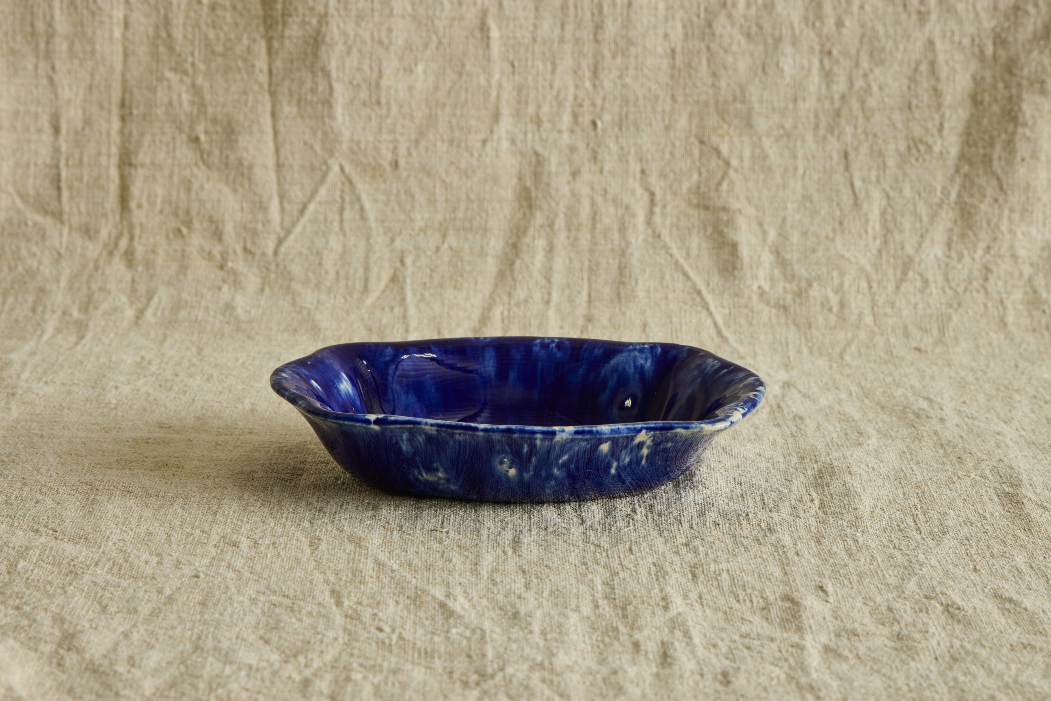 19th Century Spongeware Dish