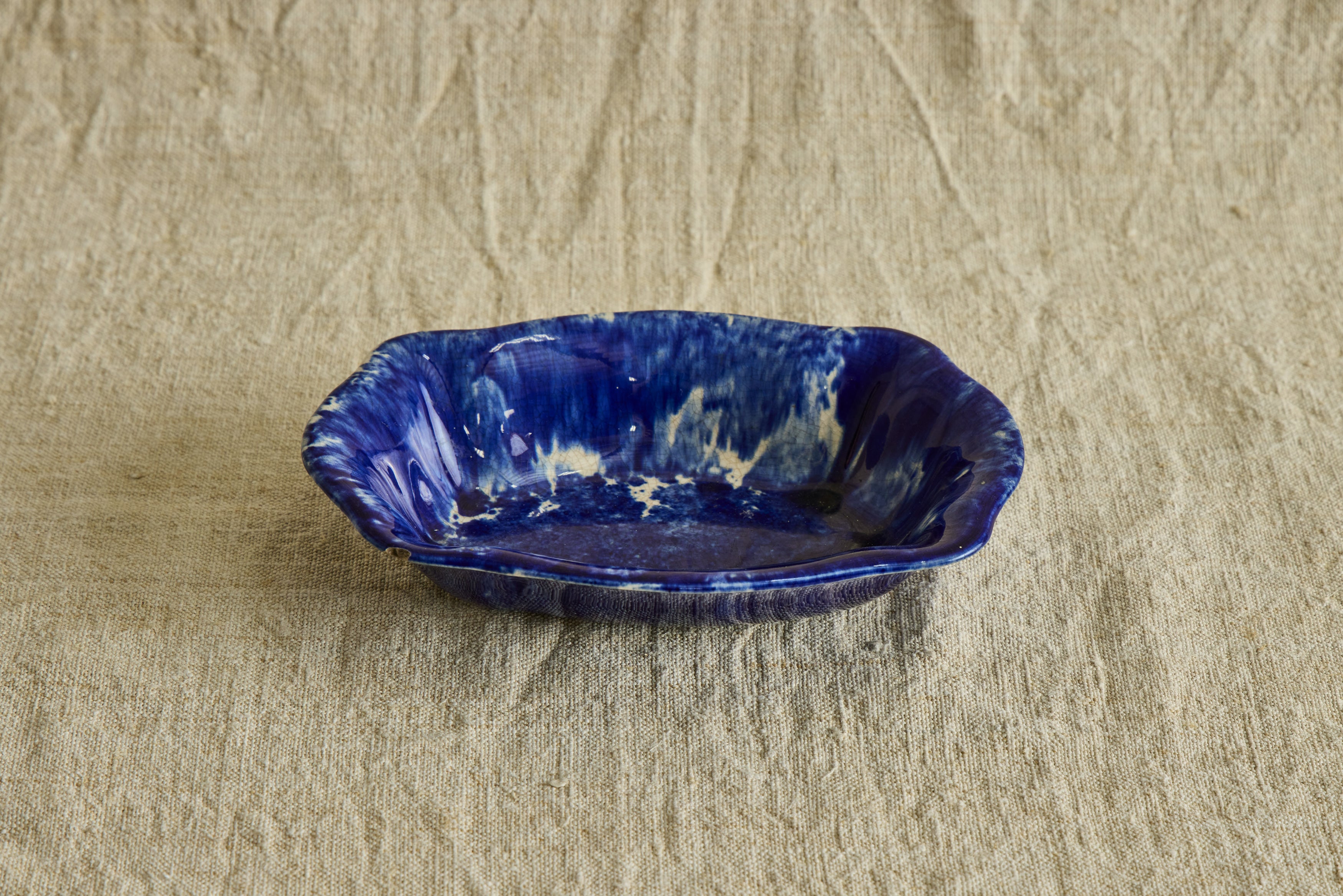 19th Century Spongeware Dish