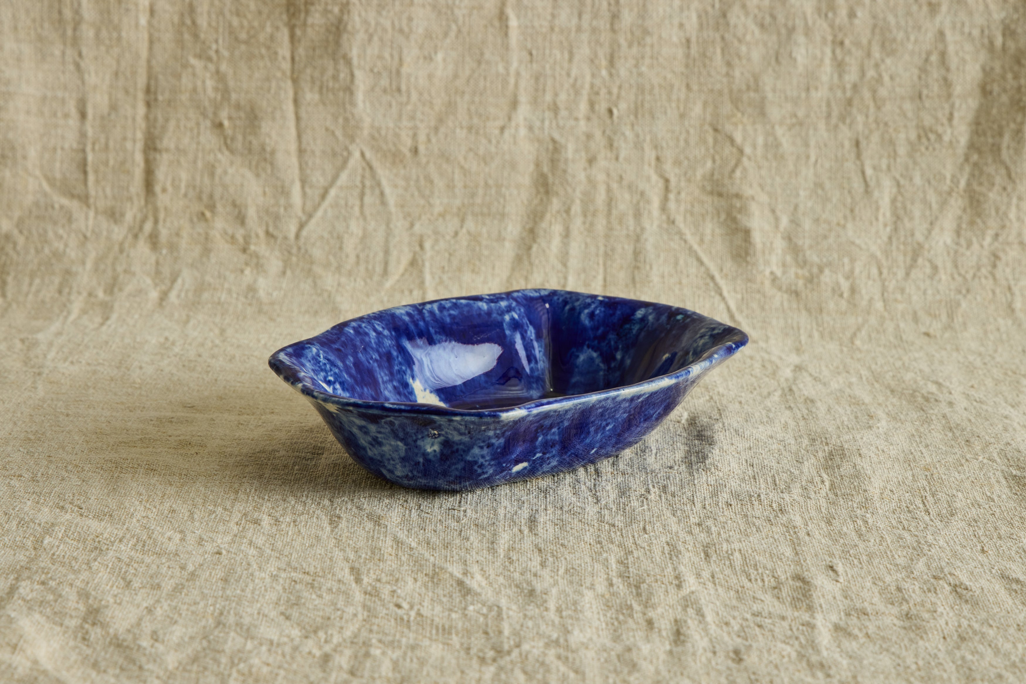 19th Century Spongeware Dish No. 1