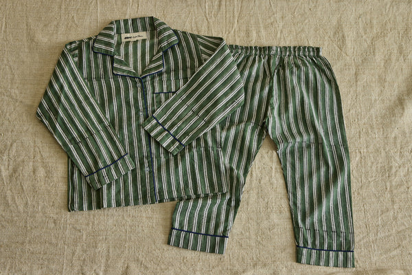 Children's Striped Pajama Set