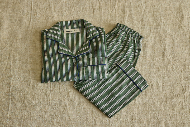 Children's Striped Pajama Set
