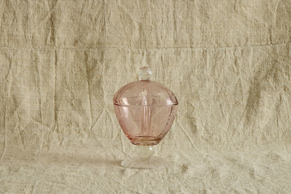 Etched Glass Candy Dishes