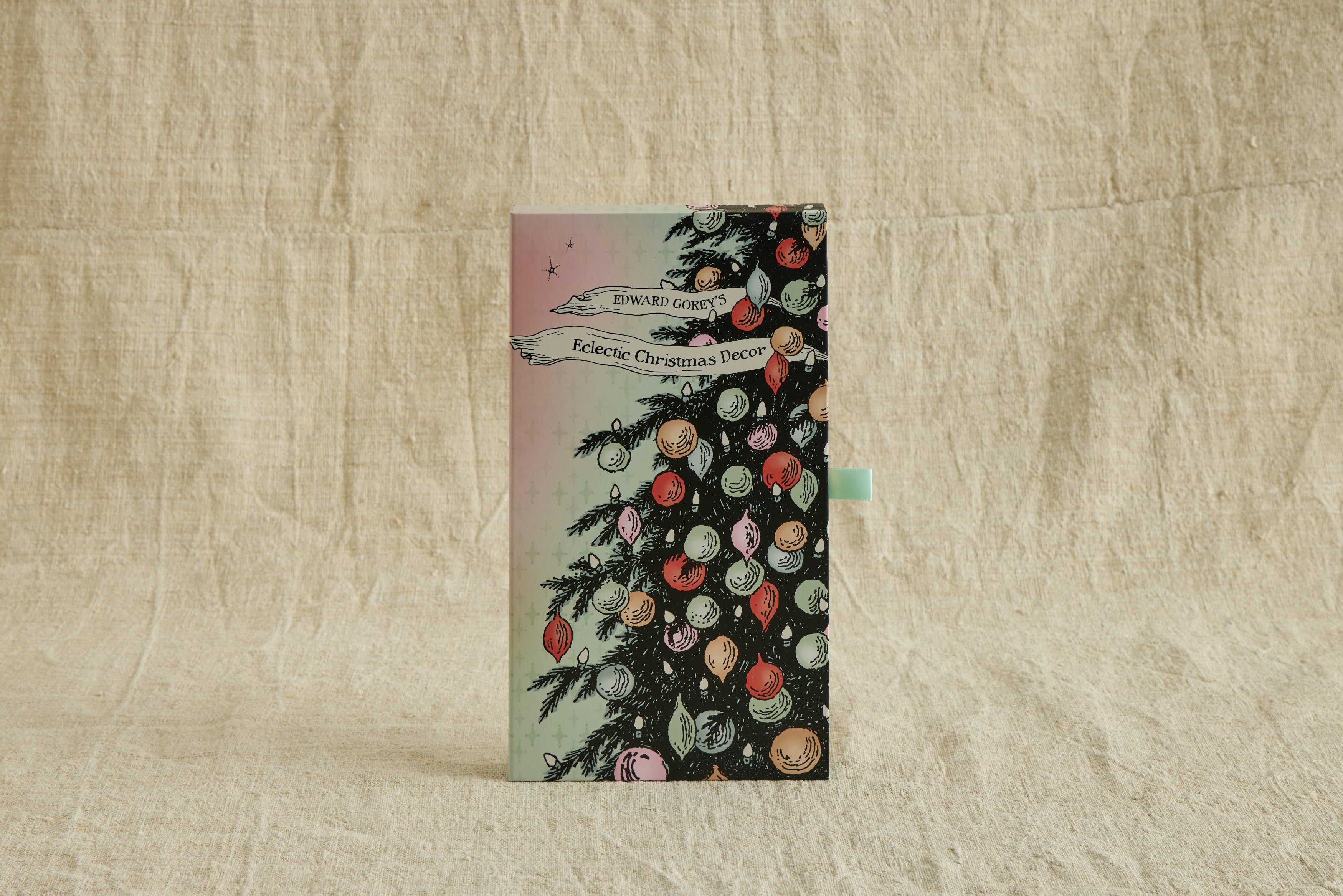 Edward Gorey's Eclectic Christmas Decor