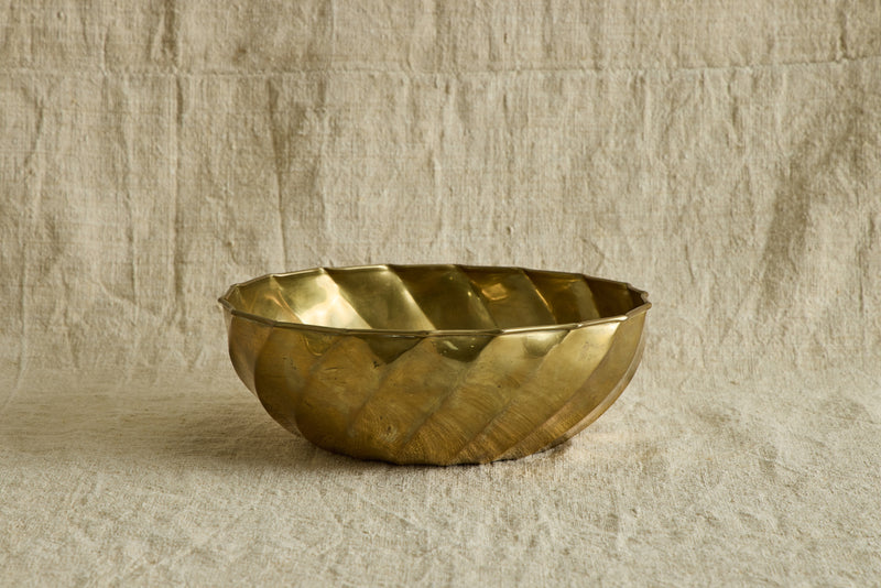 Brass Accent Bowl