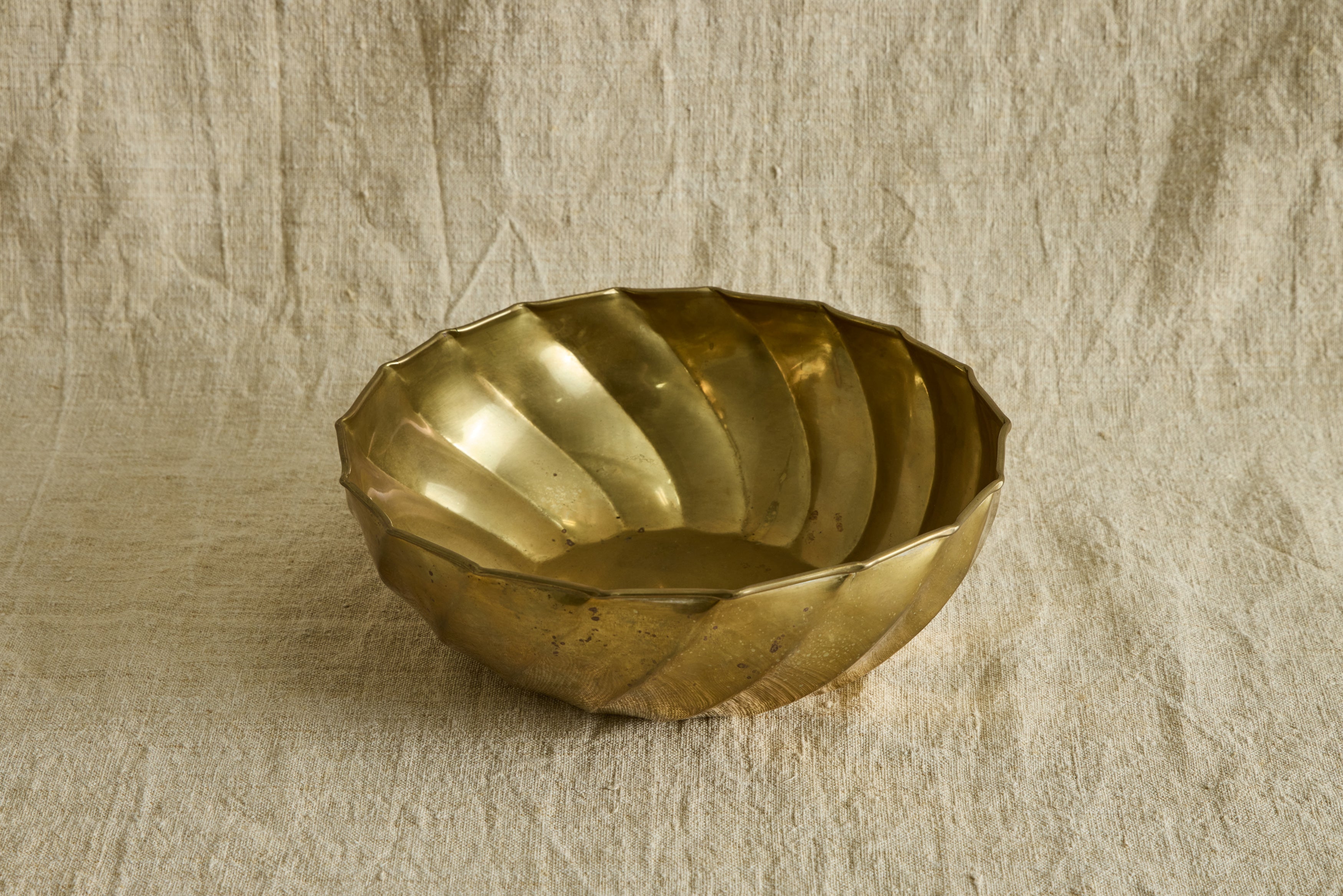 Brass Accent Bowl