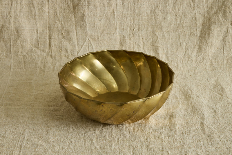 Brass Accent Bowl