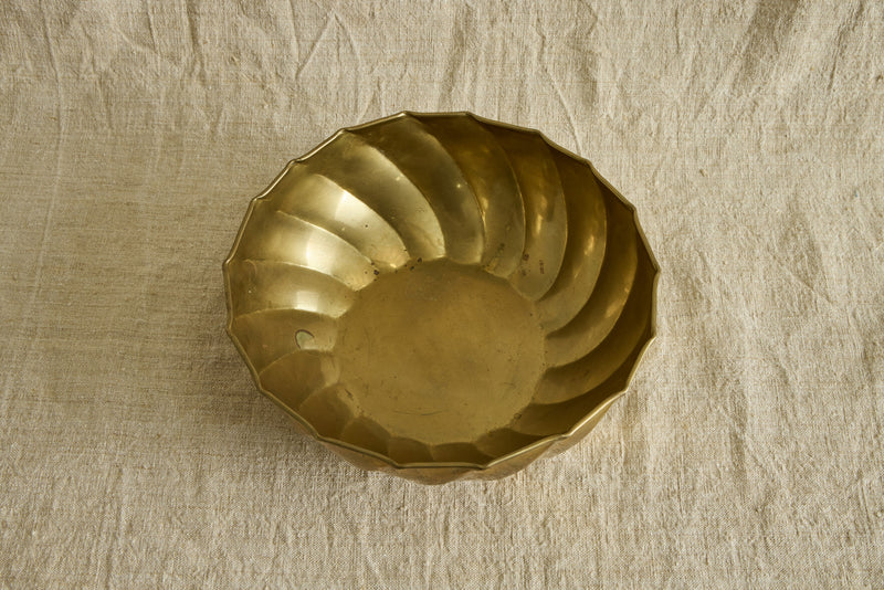 Brass Accent Bowl