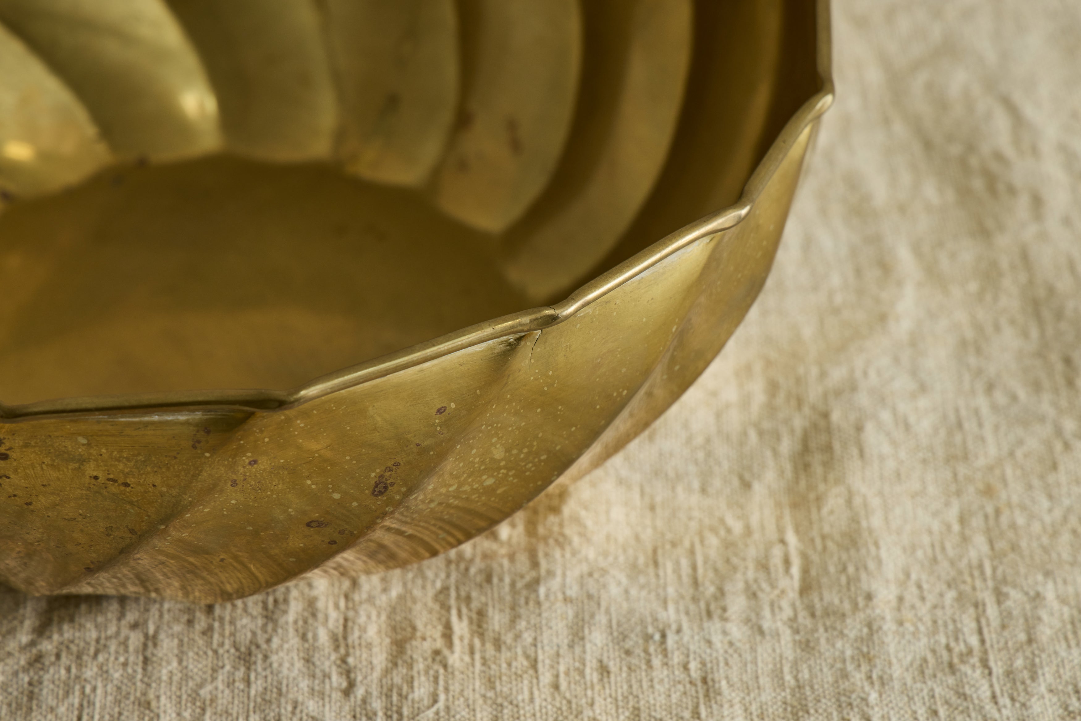 Brass Accent Bowl