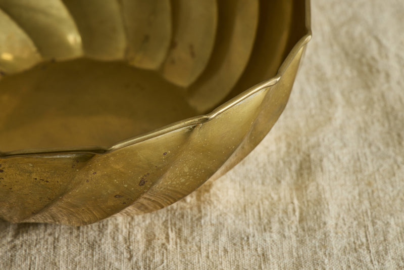 Brass Accent Bowl