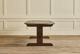 Oval Trestle Dining Table, 108"