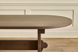 Oval Trestle Dining Table, 108"