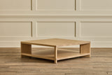 Square Shelf Coffee Table, 42"
