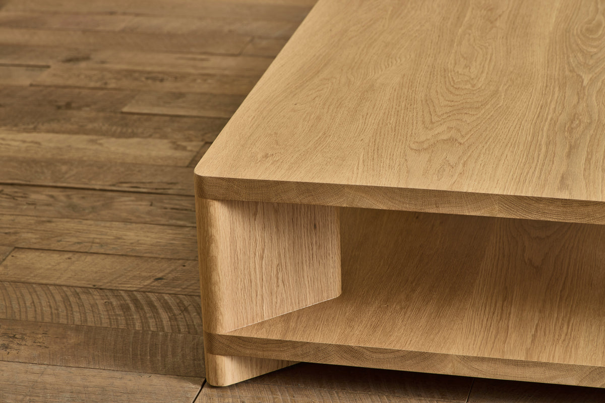 Square Shelf Coffee Table, 42"